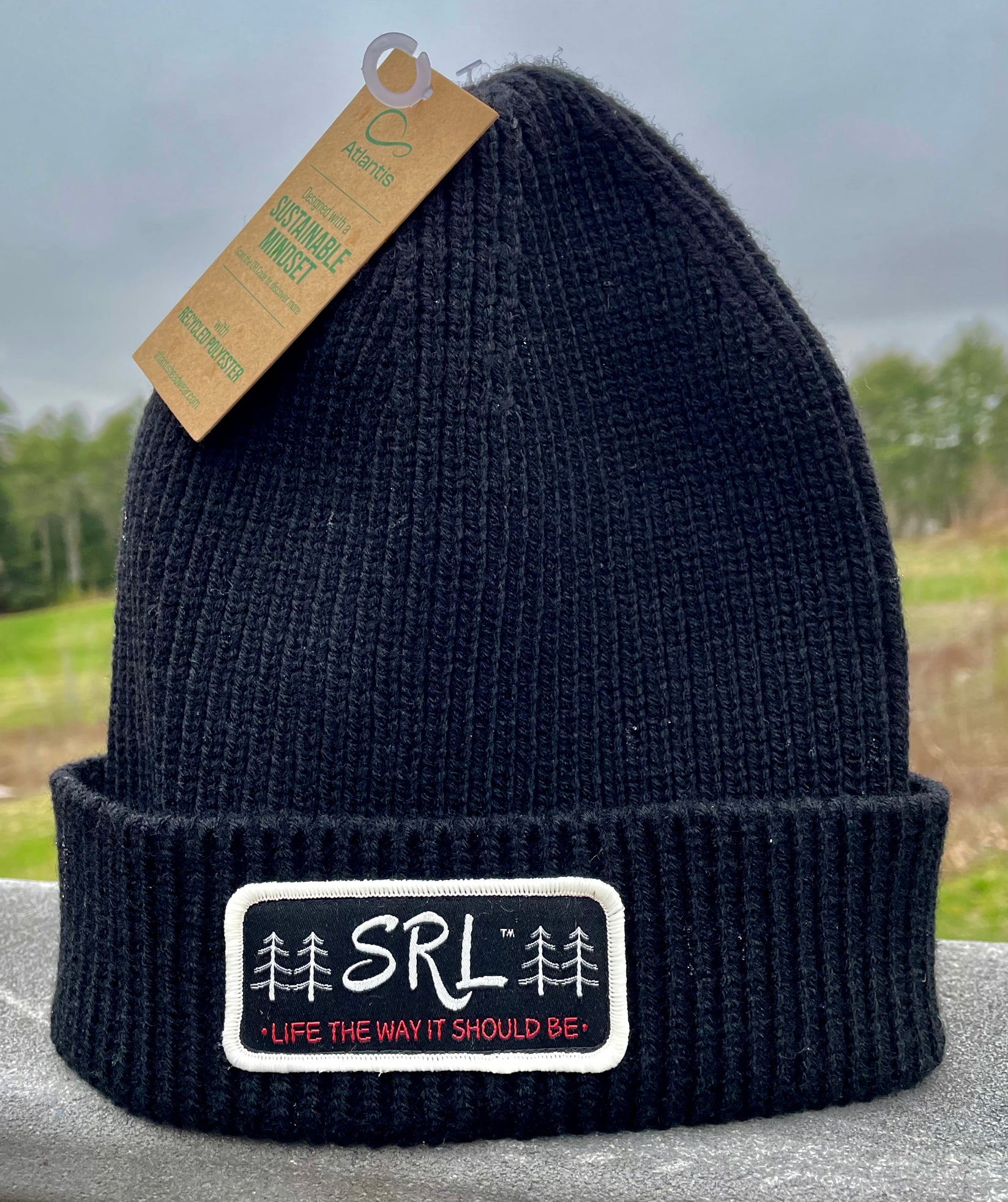 SRL™ FINE RIB CUFFED BEANIE