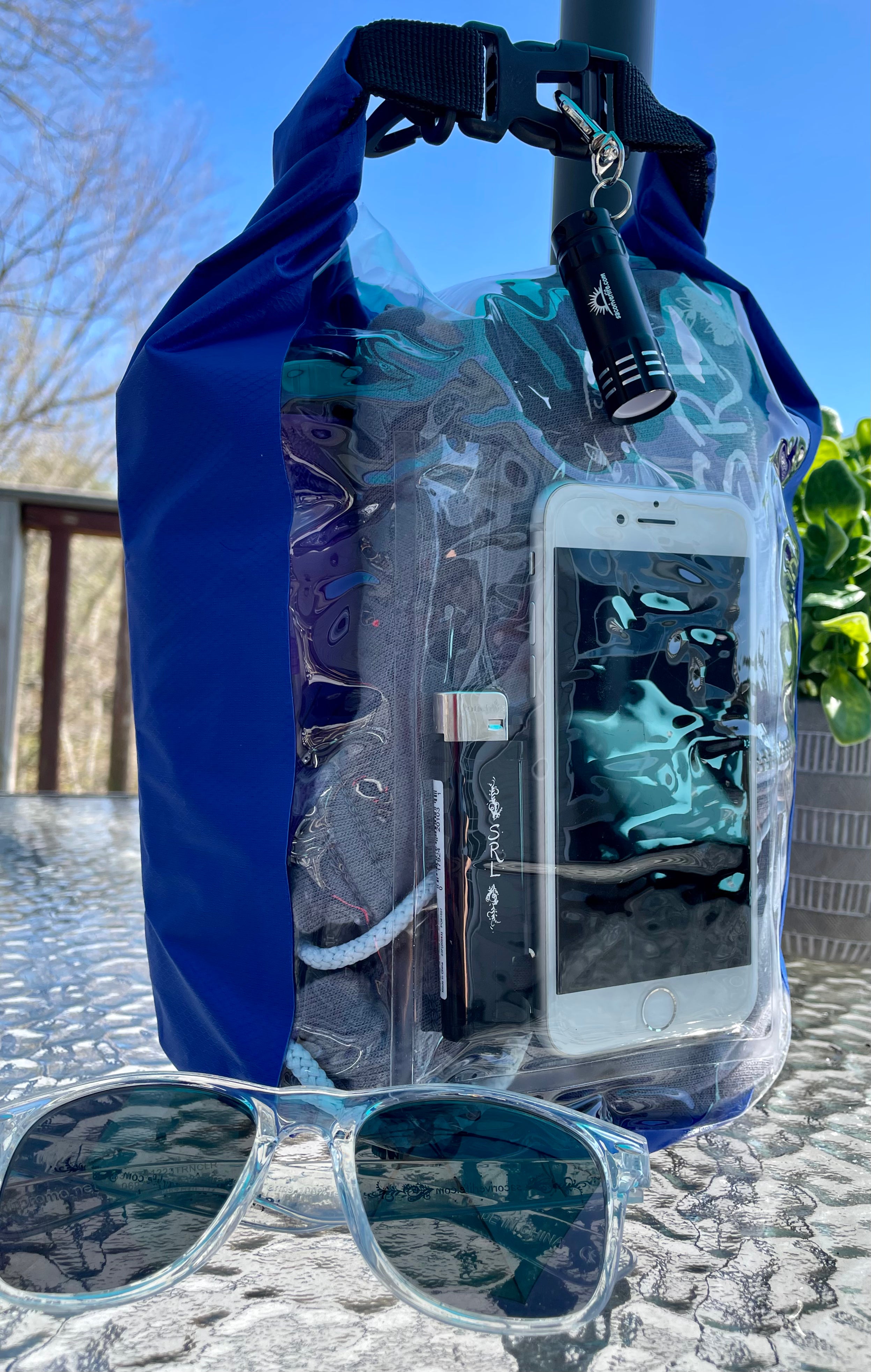 SRL™ 5.0L WATERPROOF DRY BAG W/ CLEAR WINDOW