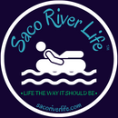 SRL™ LIVING THE SACO RIVER LIFE™ STICKERS