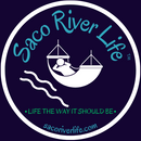 SRL™ LIVING THE SACO RIVER LIFE™ STICKERS